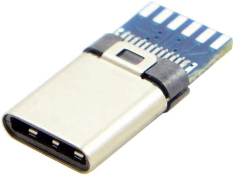 usb 3.1 type c connector male with metal housing|5set DIY 24pin USB 3.1 Type C USB.